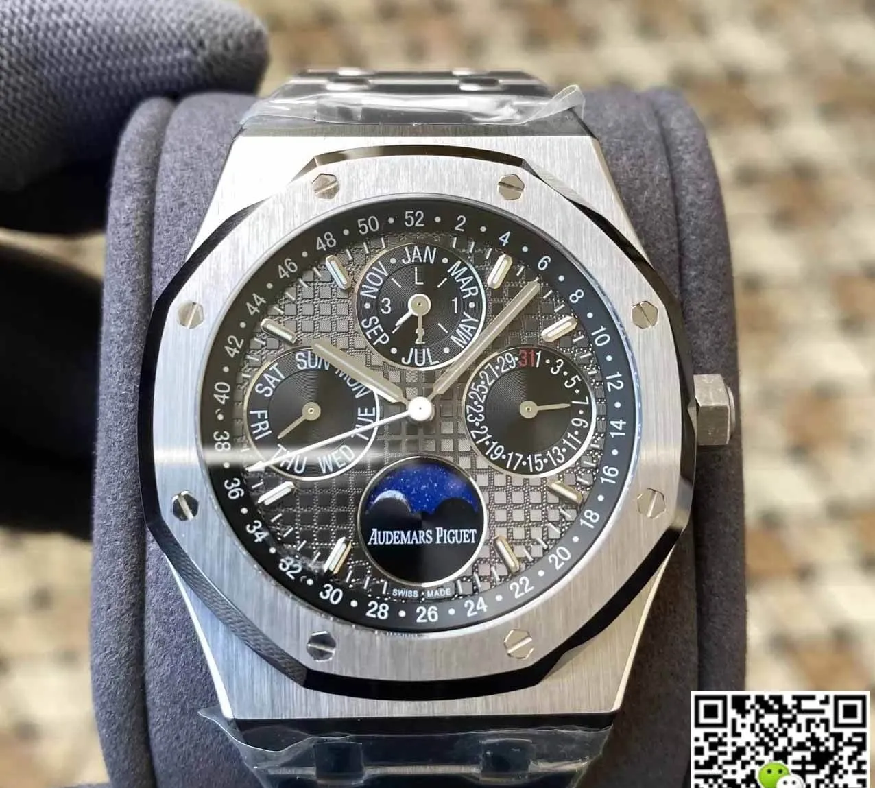 Audemars Piguet Royal Oak 26609TI.OO.1220TI.01 APS Factory 1:1 Best Edition Replica Watch Grey Dial